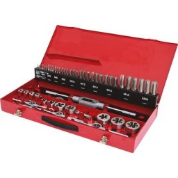 KS Tools Jeu d'outils de taraudage HSS Co, 54 éléments, cassette industrielle