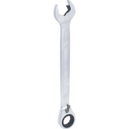 KS Tools Clé mixte DUO GEARplus, réversible, anneau coudé à 15°, 27 mm