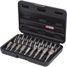 KS Tools Jeu d'embouts de vissage et noix de serrage 1/4'', 31 pièces, forme C 6,35