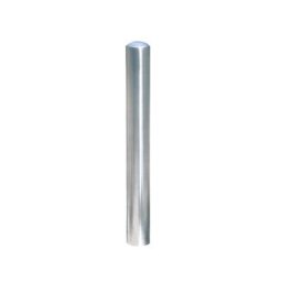 Poteau en inox, amovible, avec serrure à clé triangulaire, Ø 60 mm