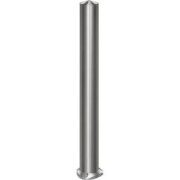 Potelet en inox, à tête pointue, redressement automatique, á cheviller au sol, Ø 102 mm