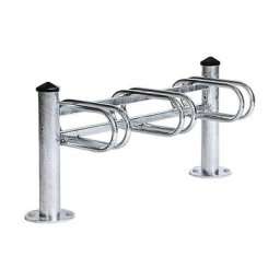 PROCITY Support cycles MERCURE, 3 emplacements, simple face, galvanisé à chaud