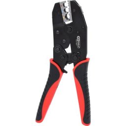 KS Tools Pince à sertir, pour cosses de câbles isolés, longueur 220 mm