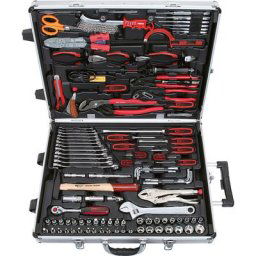 KS Tools Kit d'outils universel CHROMEplus 3/8'', 172 éléments, traction latérale