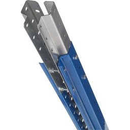 SCHULTE Adaptateur, galvanisé, pour montants de l x p 100 x 800 mm, longueur 600 mm, pour une largeur d'échelle 100 mm