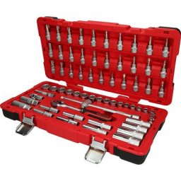 KS Tools Jeu de clés à douilles 3/8'', 66 éléments, FlankTraction
