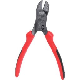 KS Tools Pince coupante diagonale puissante ULTIMATEplus, poignée 2 composants, longueur 210 mm