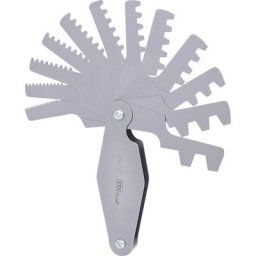 KS Tools Jauge de filetage en forme de trapèze, pour filetage 30°, 2 - 12 mm