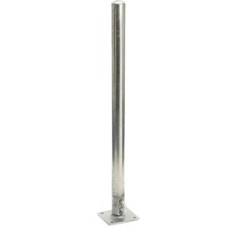 Potelet basculant, à cheviller, galvanisé à chaud