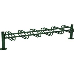 PROCITY Support cycles PROVINCE, 12 emplacements, double face, vert mousse