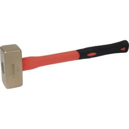 KS Tools Maillet BRONZEplus, type de manche fibre de verre, 5000 g