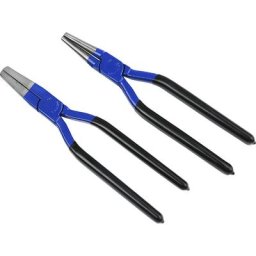 Kit de pinces, 1 pince plate, 1 pince ronde, dans un carton