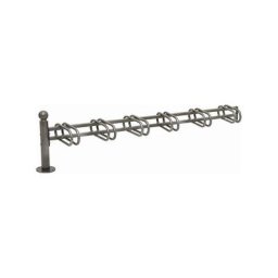 PROCITY Support cycles KUGEL, élément additionnel à 6 emplacements, simple face, gris