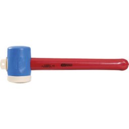 KS Tools Maillet en plastique revêtement isolant, tête Ø 55 mm, longueur 300 mm