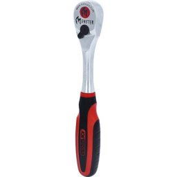 KS Tools Cliquet réversible 3/8'' MONSTER, 100 dents, rouge/noir