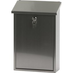 Boîtes aux lettres classiques, inox, h x l x p 400 x 280 x 115 mm