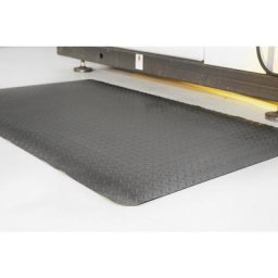 Tapis anti-fatigue DECKPLATE, à la découpe, noir, mètre linéaire x 900 mm, max. 18,3 m
