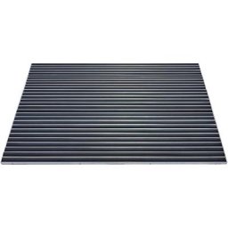 Tapis de propreté à profilé en aluminium, insert en caoutchouc, L x l 985 x 985 mm