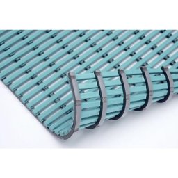 Tapis antibactérien pour salles humides, rouleau de 10 m, menthe, largeur 800 mm