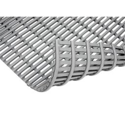 Tapis, sans PVC, rouleau de 10 m, gris, largeur 800 mm