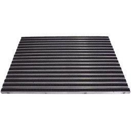 Tapis de propreté à profilé en aluminium, insert à brosses, L x l 785 x 585 mm