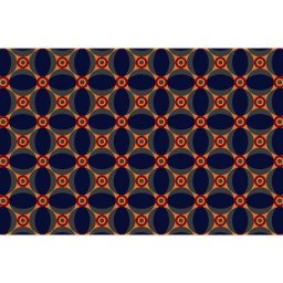 NOTRAX Tapis de propreté, Notrax Déco Design™, L x l 1800 x 1200 mm, bleu/orange
