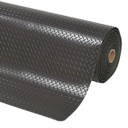 NOTRAX Tapis anti-fatigue Cushion Trax®, prix au m, PVC, noir, largeur 1220 mm
