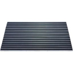 Tapis de propreté à profilé en aluminium, insert en caoutchouc, L x l 785 x 585 mm
