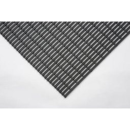 Tapis industriel antidérapant, rouleau de 10 m, noir, largeur 1000 mm