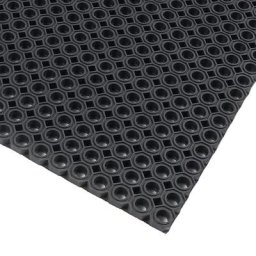 NOTRAX Tapis de propreté perforé, noir, L x l 1500 x 1000 mm