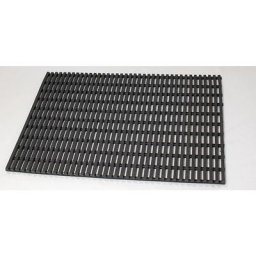 Tapis industriel antidérapant, au mètre, noir, largeur 1000 mm