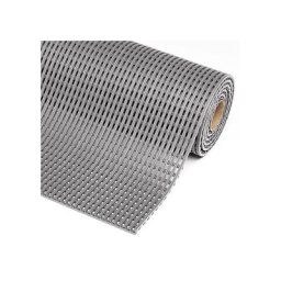 NOTRAX Tapis antidérapant, PVC, largeur 600 mm, au mètre, gris