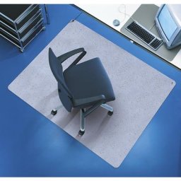 Tapis de protection de sol antistatique YOGA FLAT, pour sols durs et moquettes à poils ras, l x p 1300 x 1200 mm