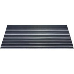 Tapis de propreté à profilé en aluminium, insert en caoutchouc, L x l 985 x 585 mm