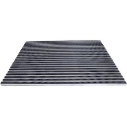 Tapis de propreté à profilé en aluminium, insert à brosses, L x l 985 x 785 mm