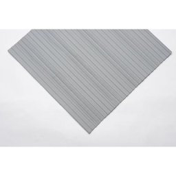 Tapis souple en PVC, à surface pleine, au mètre, gris, largeur 1000 mm