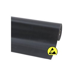 NOTRAX Tapis antistatique Rib 'n' Roll, L x l 1500 x 1200 mm, noir