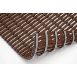 Tapis antibactérien pour salles humides, au mètre, marron, largeur 1200 mm