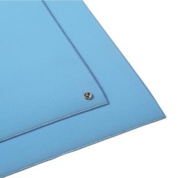 NOTRAX Tapis de table antistatique Anti-Stat POP™, bleu, au mètre, largeur 910 mm