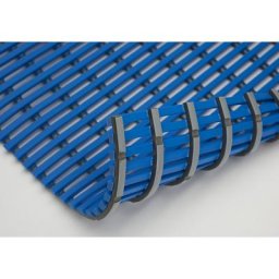 Tapis antibactérien pour salles humides, au mètre, bleu, largeur 800 mm