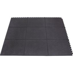 Tapis pour poste de travail industriel, tapis industriel Yoga Solid Basic, 900 x 900 mm, surface pleine