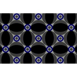 NOTRAX Tapis de propreté, Notrax Déco Design™, L x l 900 x 600 mm, bleu/noir
