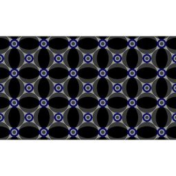 NOTRAX Tapis de propreté, Notrax Déco Design™, L x l 1500 x 900 mm, bleu/noir