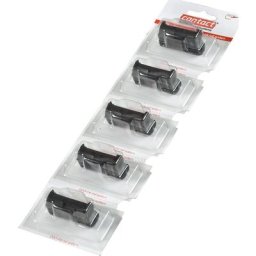 Rouleau encreur de rechange, pour pince à étiqueter à impression 2 lignes, lot de 5