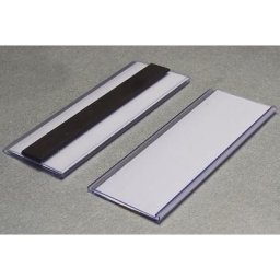 Porte-étiquettes, magnétiques, lot de 100, h x l 80 x 100 mm