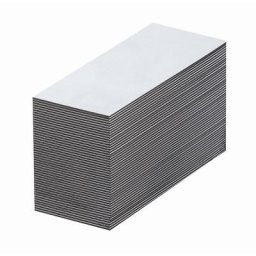 Etiquettes magnétiques, blancs, h x l 40 x 80 mm, lot de 100