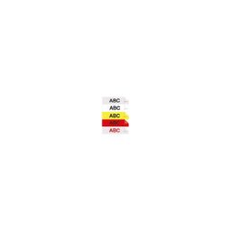 DYMO Ruban D1, assortiment, lot de 5, largeur 12 mm
