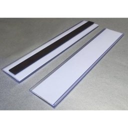 Porte-étiquettes, magnétiques, lot de 50, h x l 38 x 200 mm