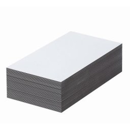 Etiquettes magnétiques, blancs, h x l 100 x 200 mm, lot de 100