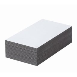 Etiquettes magnétiques, blancs, h x l 50 x 200 mm, lot de 100